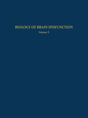 cover image of Biology of Brain Dysfunction